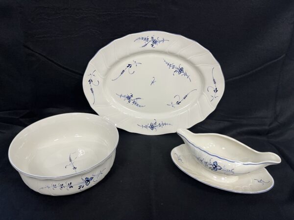 Villeroy & Boch Luxemburg Sauciere, runde Schüssel, ovale Platte